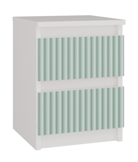 Szafka nocna dla dziecka SN-304-BIEL-MIET