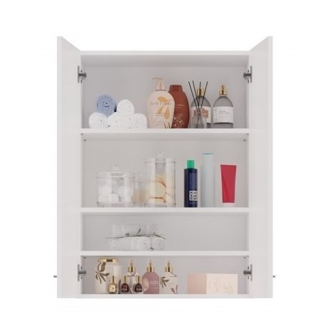 Biała szafka łazienkowa wisząca LAZ-1305-BIEL-MAT