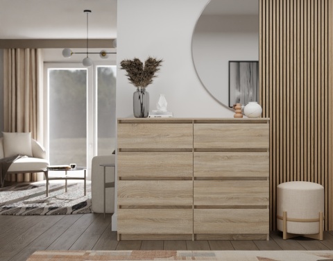 Duża komoda dąb sonoma KOM-907-SON