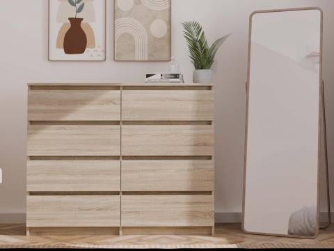 Duża komoda dąb sonoma KOM-907-SON