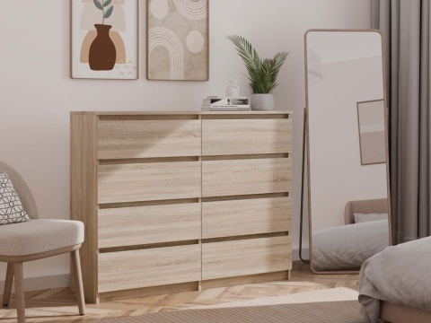 Duża komoda dąb sonoma KOM-907-SON