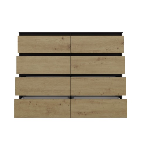 Komoda 120 cm szerokości KOM-907-ANT-ART