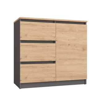 Komoda 80 cm KOM-910-ANT-ART-BA