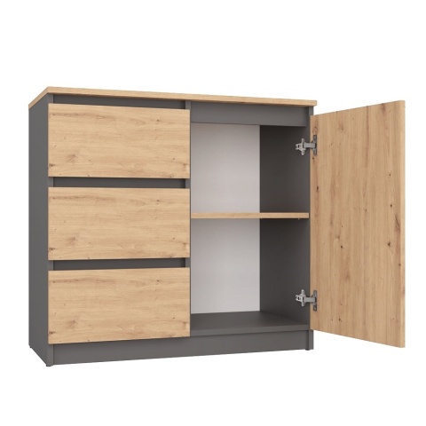 Komoda 80 cm KOM-910-ANT-ART-BA