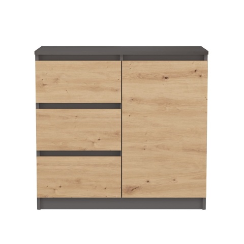 Komoda 80 cm szerokości KOM-910-ANT-ART