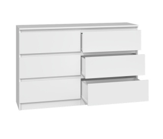 Komoda biała głębokość 30 cm KOM-904-BIEL-MAT