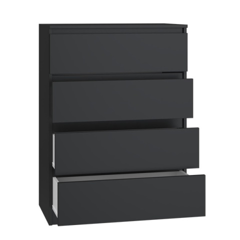 Komoda czarna matowa KOM-902-CZERN-MAT