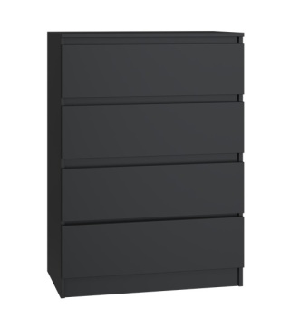 Komoda czarna matowa KOM-902-CZERN-MAT
