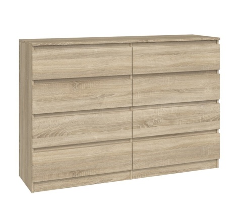 Komoda duża 140 cm dąb sonoma KOM-908-SON