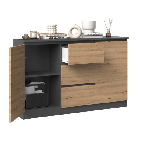 Komoda duża do salonu KOM-912-ANT-ART