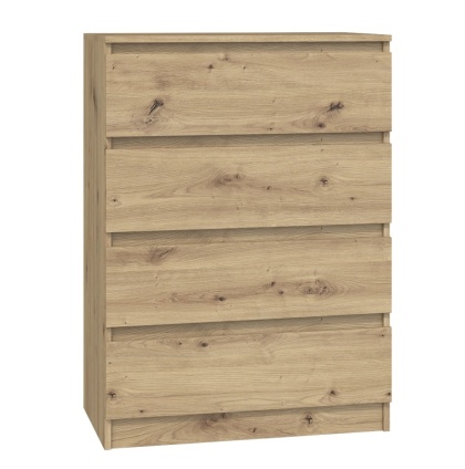 Komoda szerokość 70 cm dąb artisan KOM-902-ART