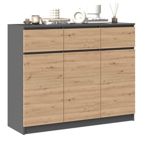 Komoda z drzwiczkami KOM-915-ANT-ART