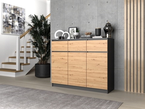 Komoda z drzwiczkami KOM-915-ANT-ART