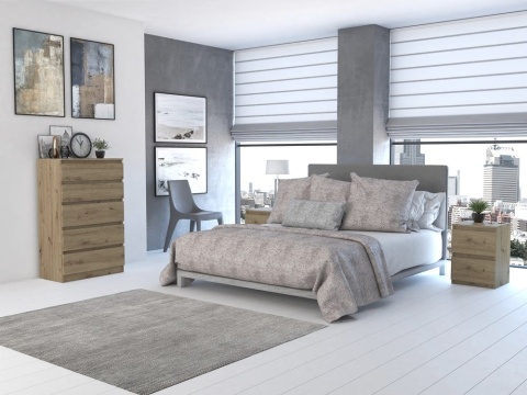 Komoda z szufladami wysoka KOM-903-ART