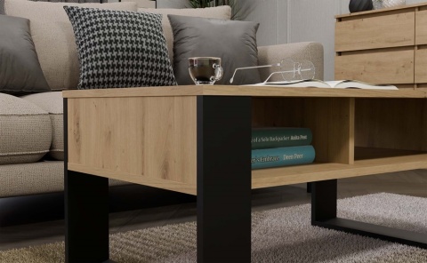 Nowoczesny stolik kawowy STOL-804-ART-CZERN