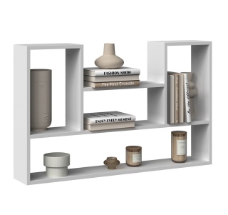 Półka regał wiszący POL-1105-BIEL-MAT