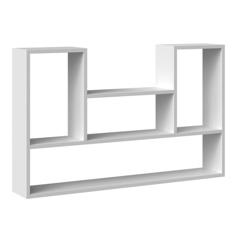Półka regał wiszący POL-1105-BIEL-MAT