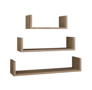 Półki do pokoju dziecięcego dąb sonoma POL-1101-SON