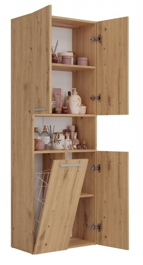 Regal lazienkowy dąb artisan LAZ-1319-ART