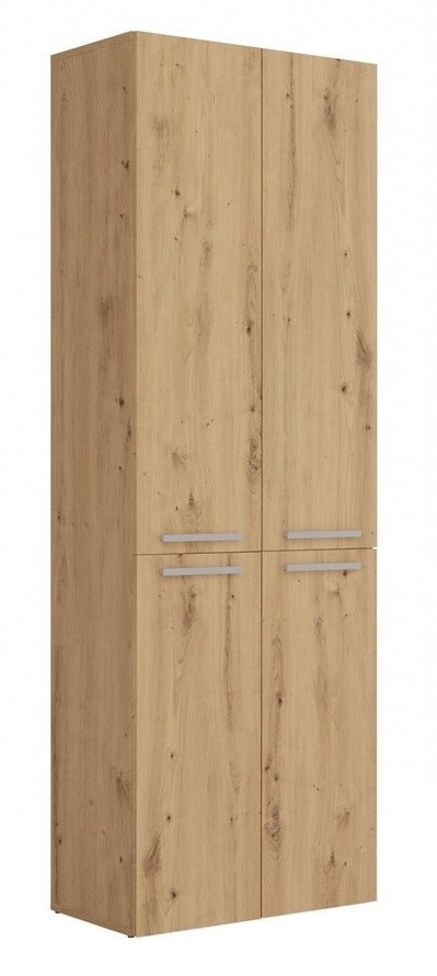 Regał łazienkowy z koszem na pranie LAZ-1320-ART