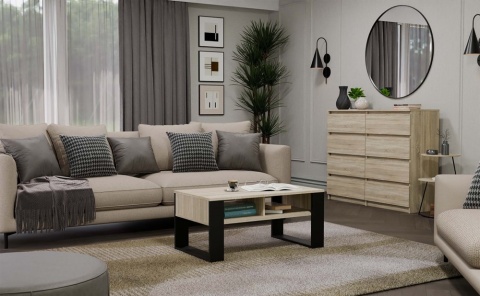 Stolik prostokątny STOL-804-SON-CZERN