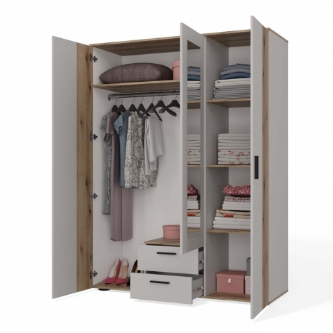 Szafa 150 cm szerokości SZAF-1019-KASZ-EVO