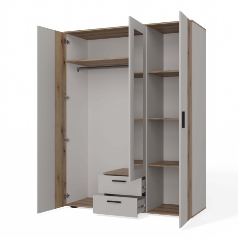 Szafa 150 cm szerokości SZAF-1019-KASZ-EVO