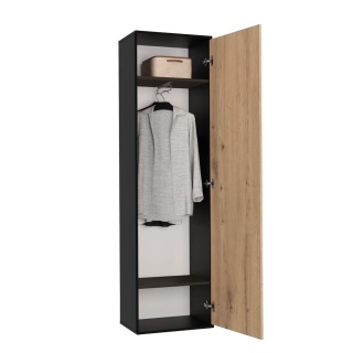 Szafa na kurtki i buty 50cm SZAF-1003-ANT-ART