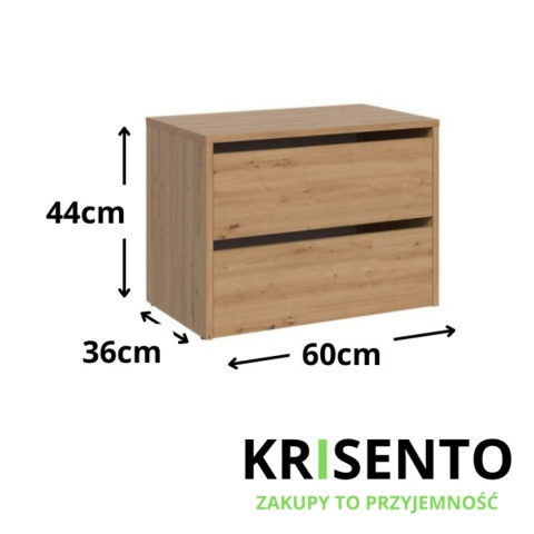 Szafka modułowa na buty dąb artisan BUT-204-ART