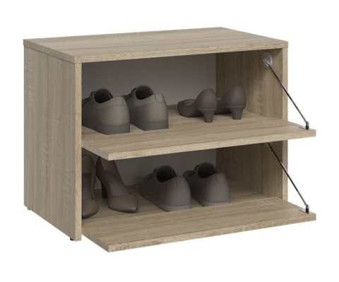 Szafka na buty bez siedziska dąb sonoma BUT-204-SON