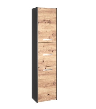 Szafka na ręczniki do łazienki LAZ-1312-ANT-ART