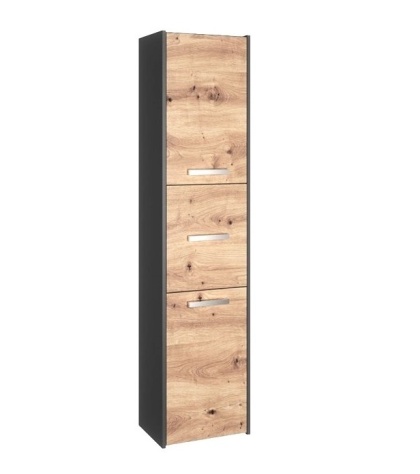 Szafka na ręczniki do łazienki LAZ-1312-ANT-ART