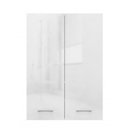 Szafka nad pralkę lakierowana LAZ-1305-BIEL-POŁ