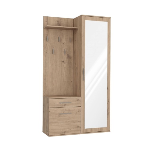 Zestaw mebli do przedpokoju dąb artisan GAR-104-ART