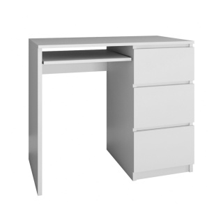 Biurko 100x50 cm biały mat BIUR-707-BIEL-MAT-P