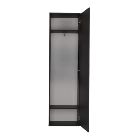 Czarna szafa z lustrem SZAF-1003-CZERN-MAT