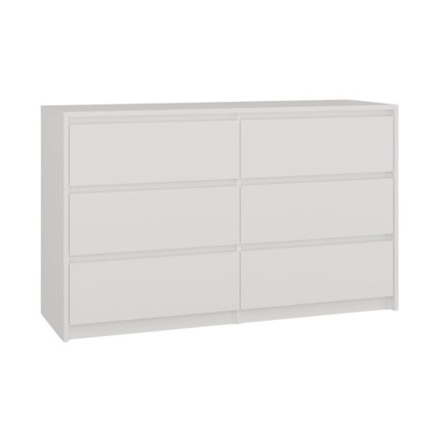 Komoda biała do sypialni KOM-919-BIEL-MAT