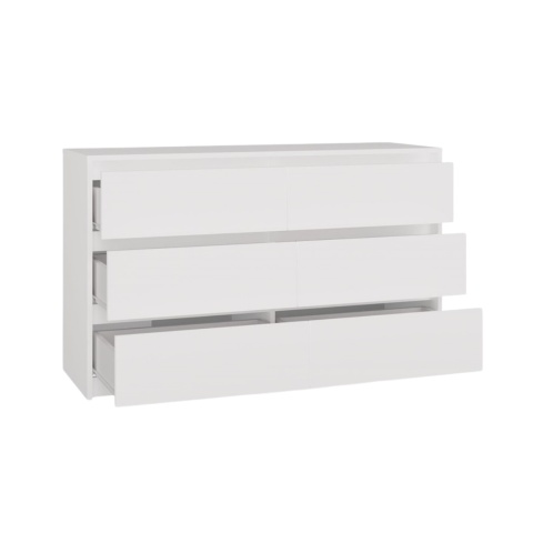 Komoda biała do sypialni KOM-919-BIEL-MAT