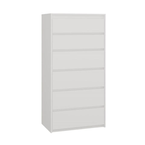 Komoda biała wysoka KOM-917-BIEL-MAT