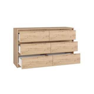 Komoda niska długa dąb artisan KOM-919-ART