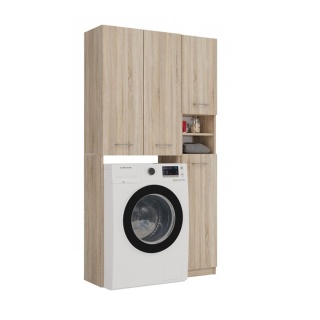 Komplet mebli do łazienki dąb sonoma LAZ-1308-SON