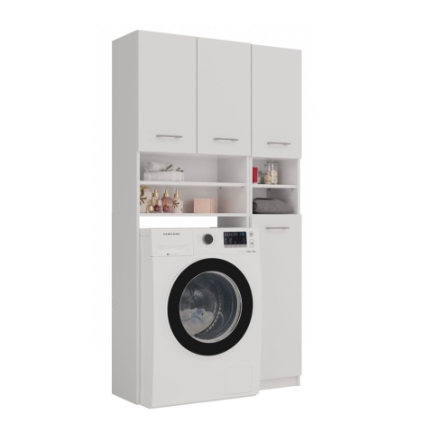 Komplet mebli łazienkowych LAZ-1307-BIEL-MAT