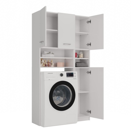 Komplet mebli łazienkowych LAZ-1307-BIEL-MAT