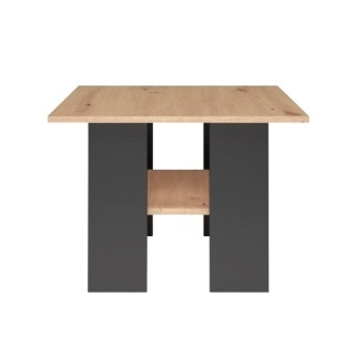 Ława kwadratowa stolik STOL-810-ART-CZERN