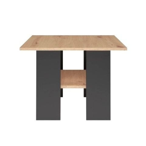 Ława kwadratowa stolik STOL-810-ART-CZERN