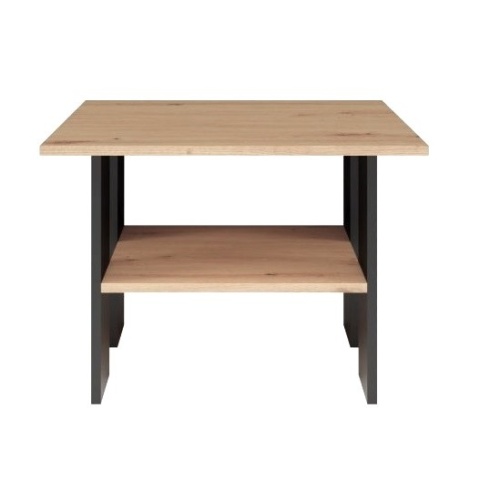 Ława kwadratowa stolik STOL-810-ART-CZERN