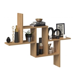 Półka nad telewizor dąb artisan POL-1103-ART