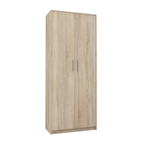 Regał biurowy zamknięty dąb sonoma RE-1427-SON