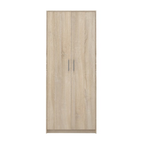 Regał biurowy zamknięty dąb sonoma RE-1427-SON