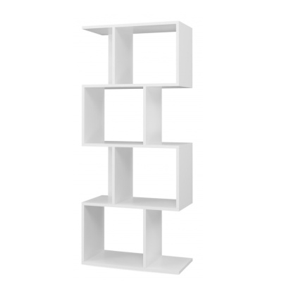 Regał modułowy biały RE-1414-BIEL-MAT